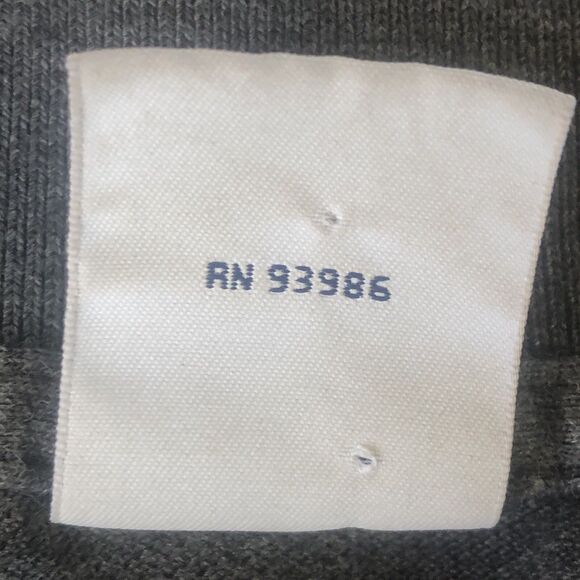 Brooks Brothers Mens Gray Golden Sheep Logo Polo Shirt Slim Fit Tag Size Large - Picture 12 of 15